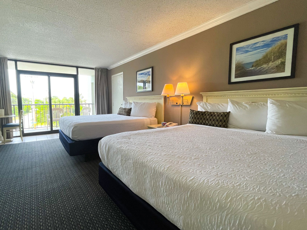 Ocean View Hotel Room