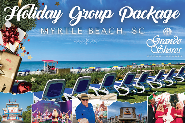 Advertisement for Grande Shores Photo Contest titled Myrtle Beach Memories.